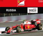 Kimi Räikkönen, Ferrari, 2016 Rusya Grand Prix, üçüncülük